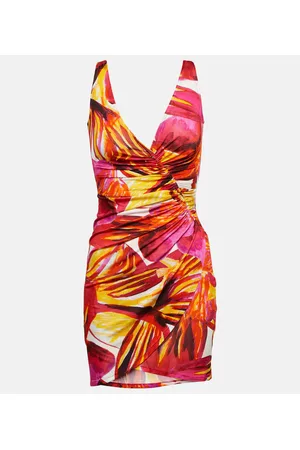 Louisa Ballou Vestido corto Summer Solstice estampado