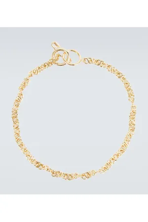 SACAI Choker de cadena bañado en oro