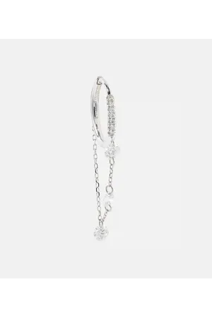 PERSÉE Persée Pendiente individual de oro de 18 ct con diamantes