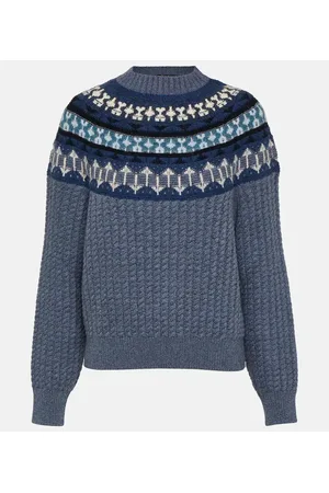 Loro Piana Jersey Holiday Noel de cachemir
