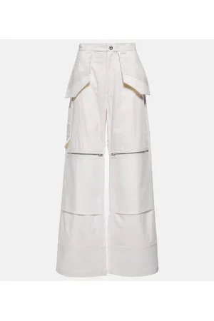 DION LEE Pantalones Workwear en mezcla de algodón