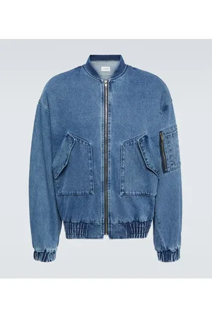The Frankie Shop Chaqueta bomber Cade en denim