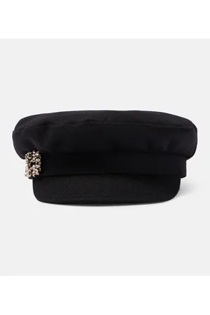 Roger Vivier Sombrero en mezcla de lana adornado