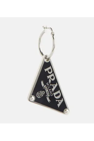 Prada Pendiente individual con logo