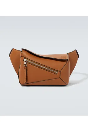 Loewe Riñonera Puzzle Mini de piel