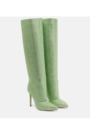 PARIS TEXAS Botas altas Holly de piel adornadas