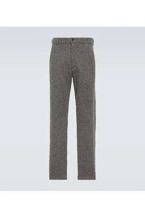 Comme des Garçons Comme des Garçons Shirt Pantalones rectos de mezcla de lana