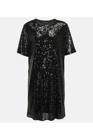 Tom Ford Vestido camisero con lentejuelas