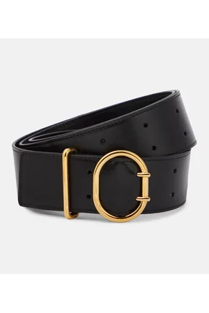 Jil Sander Cinturón Cannolo de piel