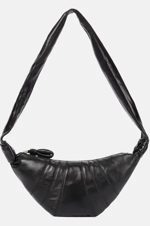LEMAIRE Bolso al hombro Croissant Small de piel