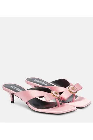 VERSACE Sandalias Medusa de satén