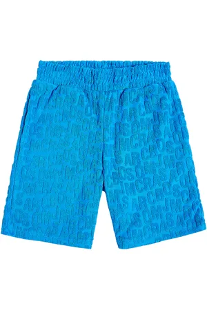Marc Jacobs Shorts de felpa de algodón con monograma