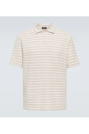 Ermenegildo Zegna Polo de algodón a rayas
