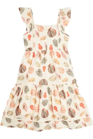 Scotch&Soda Vestido en mezcla de algodón estampado