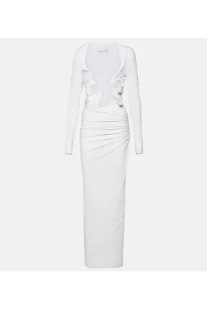CHRISTOPHER ESBER Vestido largo Venus Plunge de jersey