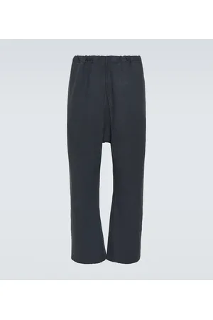 Maison Margiela Pantalones rectos de algodón
