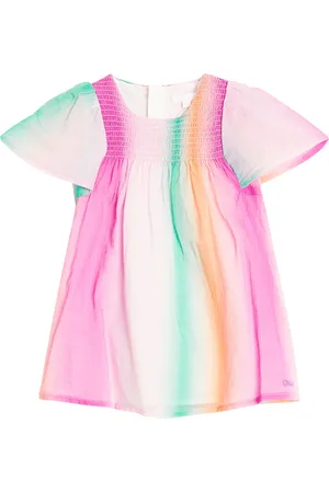 Chloé Chloé Kids Bebé - vestido de algodón