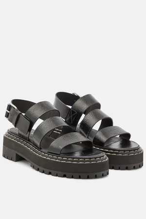 Proenza Schouler Sandalias Lug de piel