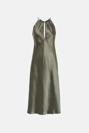 NILI LOTAN Vestido midi Eglantine de seda