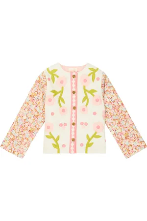 Louise Misha Chaqueta Orisha de algodón estampada