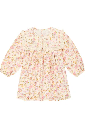 Louise Misha Vestido Arinola floral de algodón
