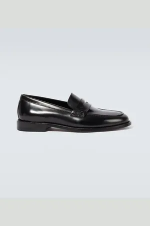 Manolo Blahnik Mocasines penny Perry de piel