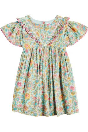 Louise Misha Vestido Siloe de algodón floral