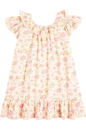 Louise Misha Vestido Natiya de algodón floral