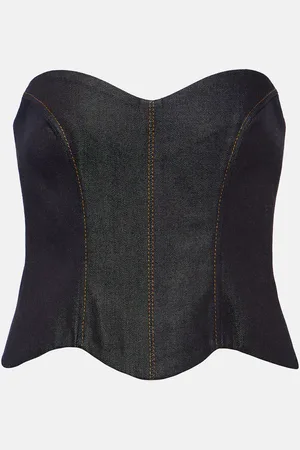 AYA MUSE Top bustier Hyn de denim