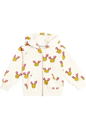 Mini Rodini Sudadera Medals de jersey de algodón