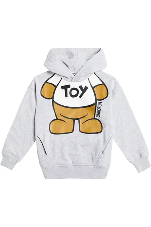 Moschino Sudadera Teddy Bear en jersey de algodón