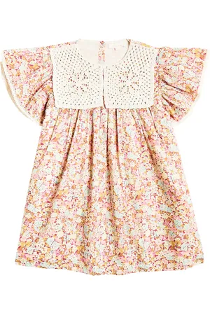 Louise Misha Vestido Warisa de algodón floral