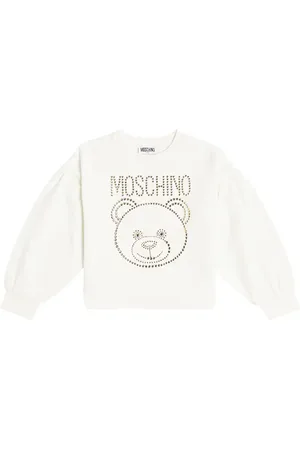 Moschino Sudadera Teddy Bear de algodón adornada
