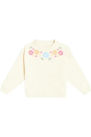 Louise Misha Sudadera Rosalia de algodón bordada
