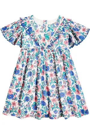 Louise Misha Vestido Siloe de algodón floral