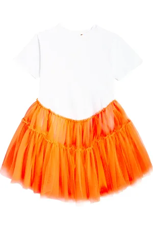 CAROLINE BOSMANS Vestido de jersey y tul