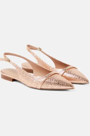 MALONE SOULIERS Bailarinas destalonadas Jama de piel