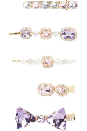 MONNALISA Set de 5 horquillas adornadas