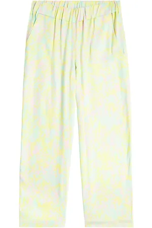 PAADE Pantalones palazzo Anemone florales