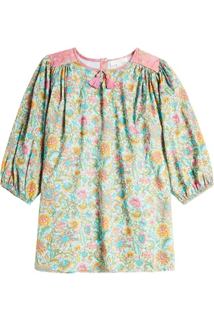 Louise Misha Vestido Eugenie de algodón floral