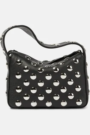 Khaite Bolso al hombro Elena Small de piel con tachuelas