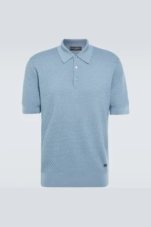 Dolce & Gabbana Polo en mezcla de algodón