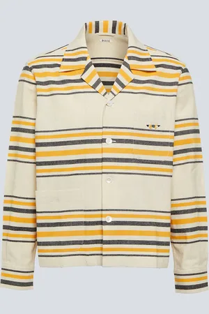 BODE Camisa Namesake de algodón a rayas