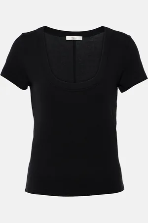 Frame Top Rib Baby Tee de jersey