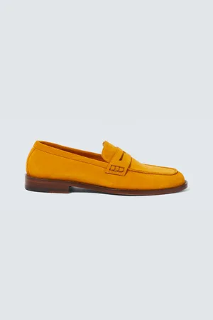 Mocasines amarillos online hombre