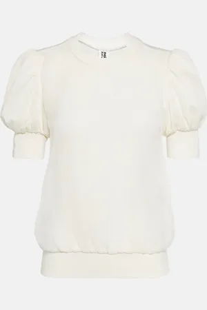 NOIR KEI NINOMIYA Jersey de lana con volantes