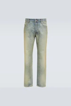 Kenzo Jeans rectos con efecto desgastado