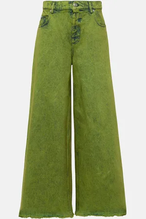 Marni Jeans anchos de tiro alto
