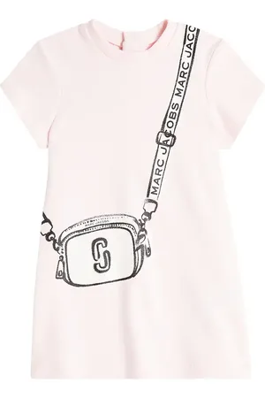 Marc Jacobs Bebé - vestido trampantojo de algodón