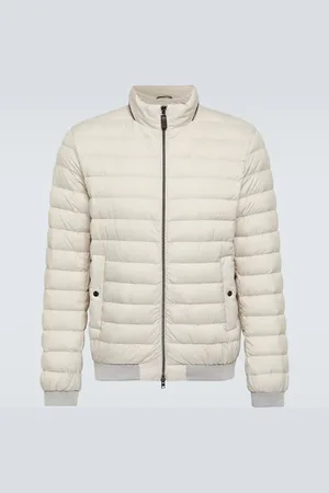 Plumas Anoraks de color blanco para hombre FASHIOLA.es